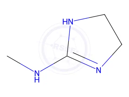 Chemical structure of N-Methyl-4,5-dihydro-1H-imidazol-2-amine