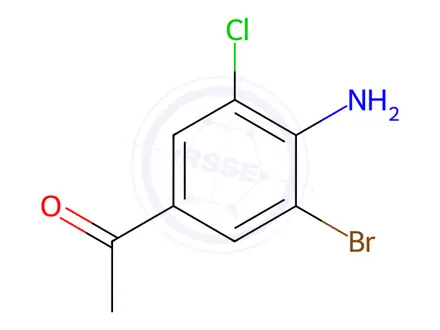 Chemical structure of Clenbuterol Impurity 22