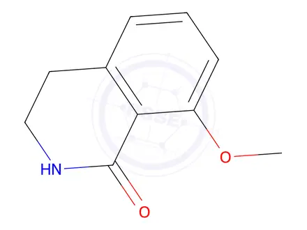 Chemical structure of 8-Methoxy-3,4-dihydroisoquinolin-1(2H)-one