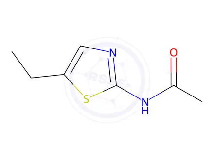 Chemical structure of N-(5-ethylthiazol-2-yl)acetamide