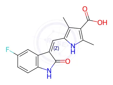 Chemical structure of Sunitinib Impurity 154