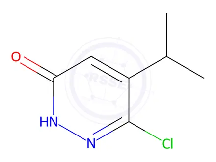 Chemical structure of 6-Chloro-5-isopropylpyridazin-3-ol