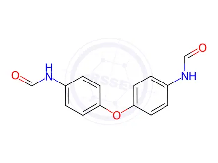 Chemical structure of Formamide, N,N'-(oxydi-4,1-phenylene)bis-
