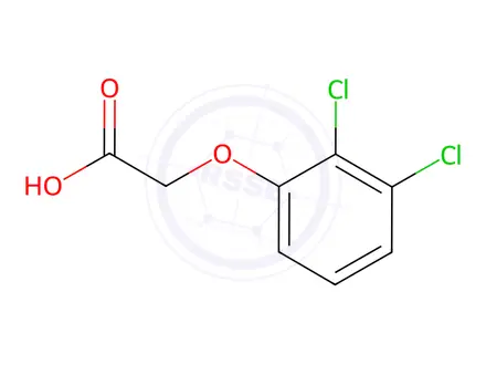 Chemical structure of 2,3-D
