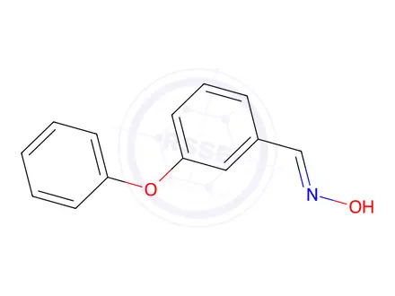 Chemical structure of 3-phenoxybenzaldehyde oxime