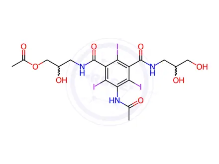 Chemical structure of Iopromide Impurity 119