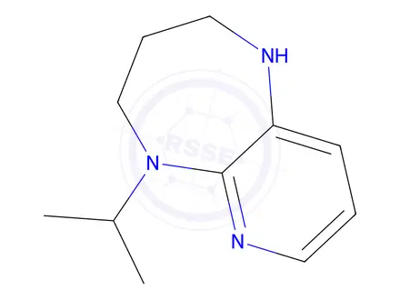 Chemical structure of 5-Isopropyl-2,3,4,5-tetrahydro-1H-pyrido[2,3-b][1,4]diazepine