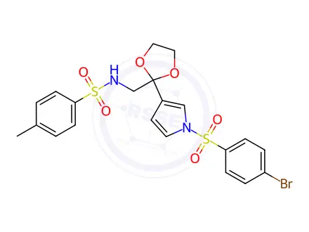 Chemical structure of Fostemsavir Impurity 13