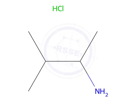Chemical structure of 3-Methylbutan-2-amine hydrochloride