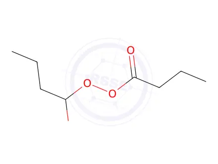 Chemical structure of Peroxybutyric acid 1-hydroxybutyl ester
