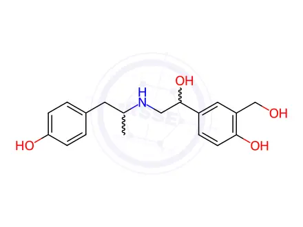 Chemical structure of Salmefamol Impurity 15
