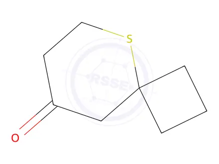 Chemical structure of 5-Thiaspiro[3.5]nonan-8-one