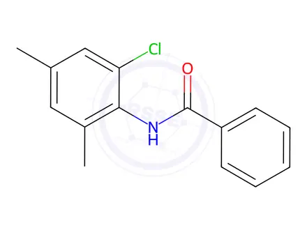 Chemical structure of n-(2-Chloro-4,6-dimethylphenyl)benzamide