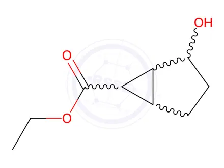 Chemical structure of Ethyl 2-hydroxybicyclo[3.1.0]hexane-6-carboxylate