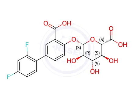Chemical structure of Diflunisal Impurity 4