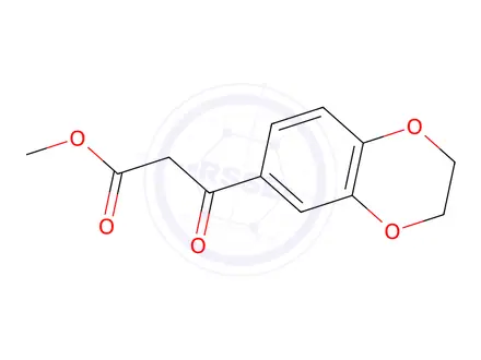 Chemical structure of METHYL 3-(2,3-DIHYDROBENZO[B][1,4]DIOXIN-6-YL)-3-OXOPROPANOATE
