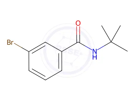 Chemical structure of N-t-Butyl 3-bromobenzamide