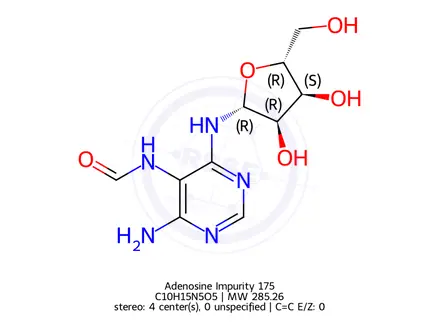 Chemical structure of Adenosine Impurity 175