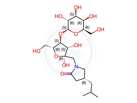 Chemical structure of Pregabalin Impurity 20 (PD 312237)