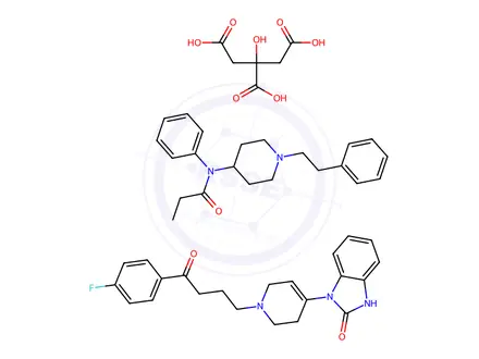 Chemical structure of Fentanyl Citrate-Droperidol Mixture