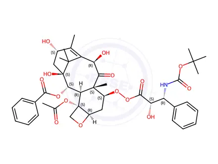 Chemical structure of Docetaxel Impurity 104