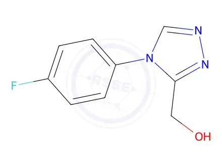 Chemical structure of (4-(4-Fluorophenyl)-4H-1,2,4-triazol-3-yl)methanol
