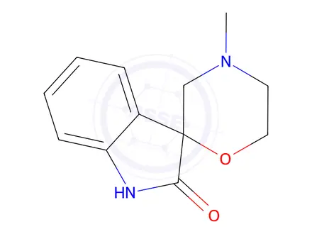 Chemical structure of 4'-Methylspiro[indoline-3,2'-morpholin]-2-one