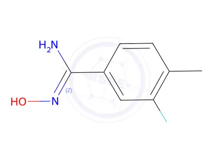 Chemical structure of (Z)-3-Fluoro-N'-hydroxy-4-methylbenzimidamide
