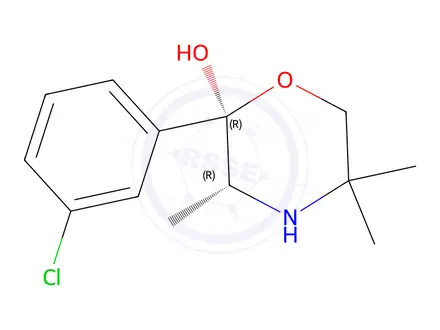 Chemical structure of (R,R)-Hydroxy Bupropion