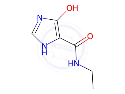 Chemical structure of N-Ethyl-5-hydroxy-1H-imidazole-4-carboxamide
