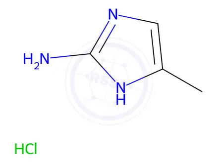Chemical structure of 4-Methyl-1H-imidazol-2-amine Hydrochloride