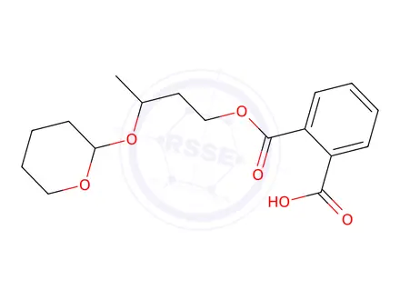 Chemical structure of Mono(3-tetrahydropyranyloxybutyl)phthalate
