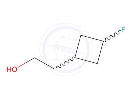 Chemical structure of 2-(3-fluorocyclobutyl)ethan-1-ol