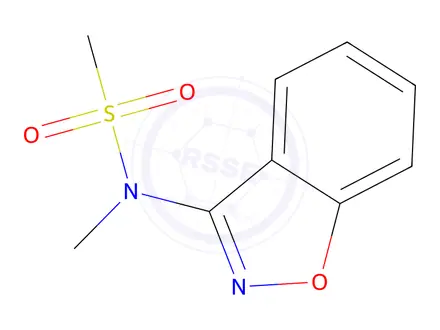 Chemical structure of N-(Benzo[d]isoxazol-3-yl)-N-methylmethanesulfonamide