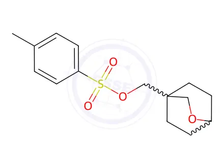 Chemical structure of 2-oxabicyclo[2.2.2]octan-4-ylmethyl 4-methylbenzenesulfonate
