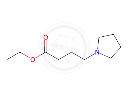 Chemical structure of ethyl 4-pyrrolidin-1-ylbutanoate