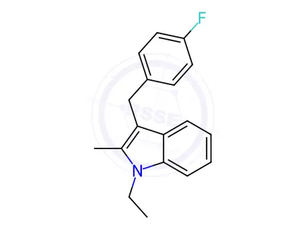 Chemical structure of 3-(4-Fluorobenzyl)-1-methyl-1H-indole
