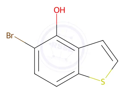 Chemical structure of 5-BROMO-BENZO[B]THIOPHEN-4-OL