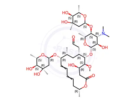 Chemical structure of Spiramycin Impurity D(EP)