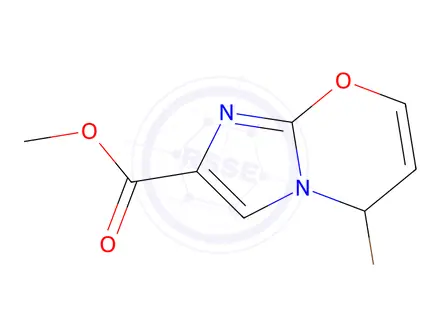 Chemical structure of Methyl 5-broMo-5H-iMidazo[2,1-b][1,3]oxazine-2-carboxylate