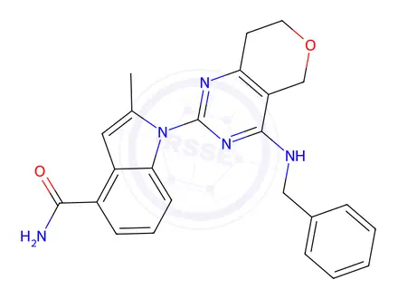 Chemical structure of CB5083