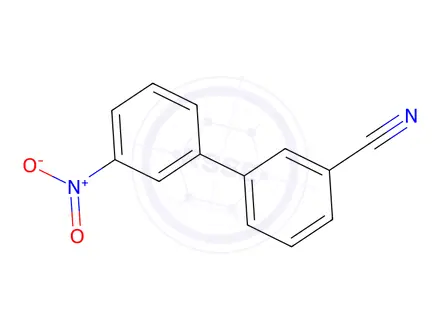 Chemical structure of 3'-Nitro-[1,1'-biphenyl]-3-carbonitrile