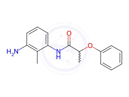 Chemical structure of N-(3-Amino-2-methylphenyl)-2-phenoxypropanamide