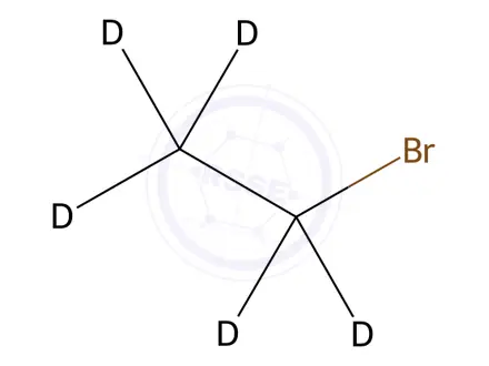 Chemical structure of Bromoethane D5
