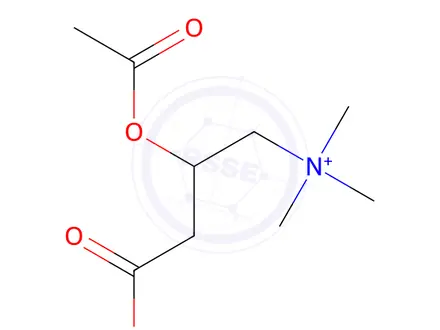 Chemical structure of Acetyl N-(methyl-D3)-carnitine