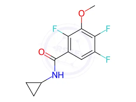 Chemical structure of Moxifloxacin Impurity 86