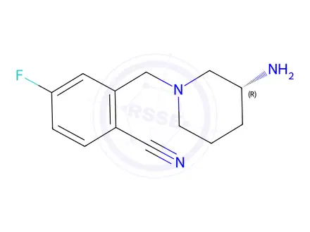 Chemical structure of Trelagliptin impurity 22