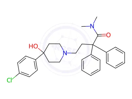 Chemical structure of Loperamide