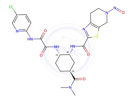 Chemical structure of Edoxaban Impurity 96