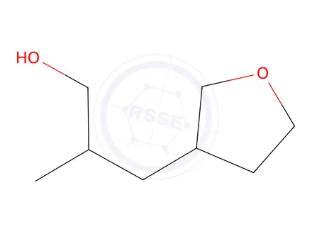 Chemical structure of 2-Methyl-3-(tetrahydrofuran-3-yl)propan-1-ol